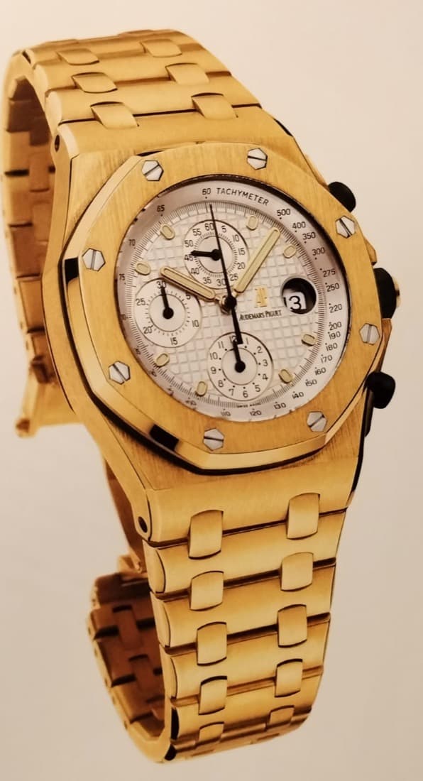 Audemars Piguet Royal Oak Offshore chronograph ref. 25721 in yellow gold